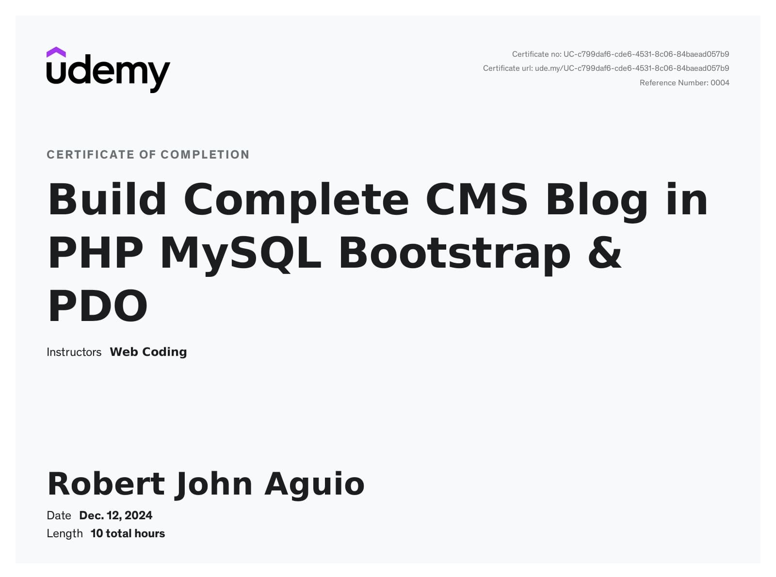 Build Complete CMS Blog in PHP MySQL Bootstrap & PDO
